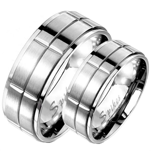 Tex Titanium ring för förlovning eller bröllop